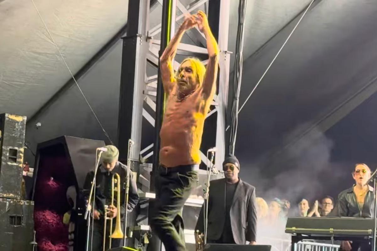 Iggy Pop Revives Stooges Classics at First 2024 Gig: Video