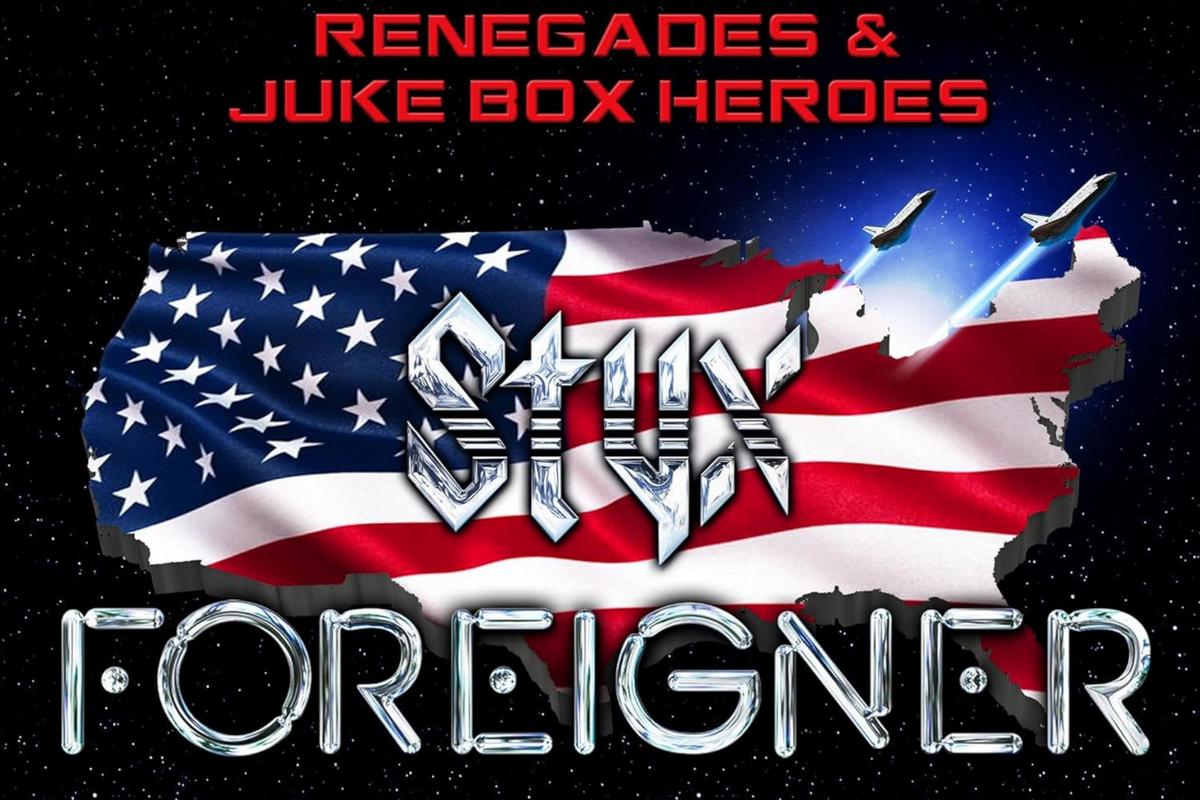 Styx and Foreigner Announce Tour Companion Live Album