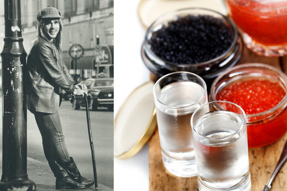 Bruce Dickinson’s Most Decadent Moment with Caviar and Vodka