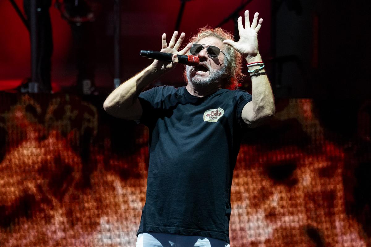 Watch Sammy Hagar Fight 114-Degree Heat in Texas