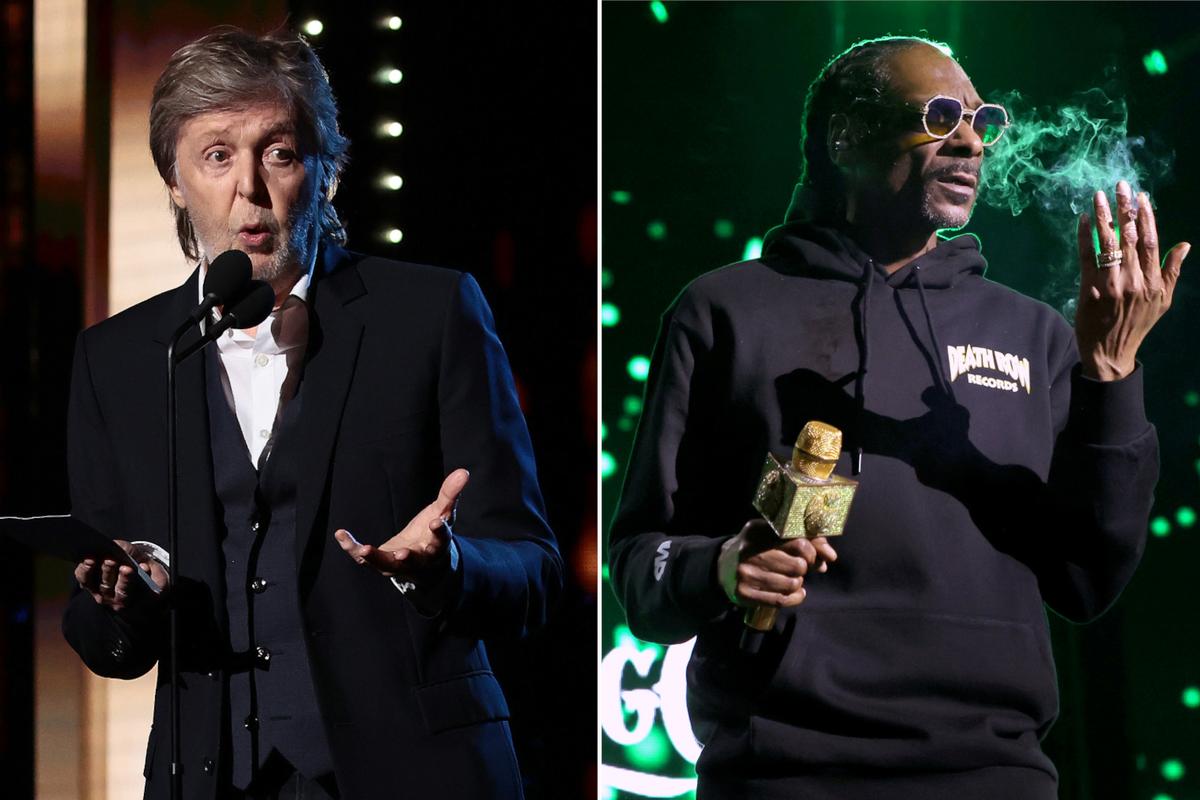 Paul McCartney Insisted Snoop Dogg Keep Smoking When They Met