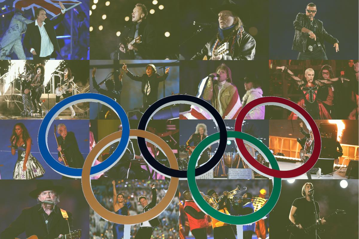 25 Famous Acts Who Rocked the Olympics