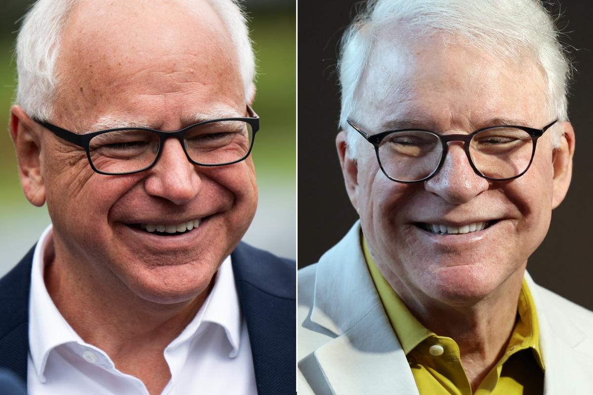 Why Steve Martin Won’t Play Tim Walz on ‘Saturday Night Live’