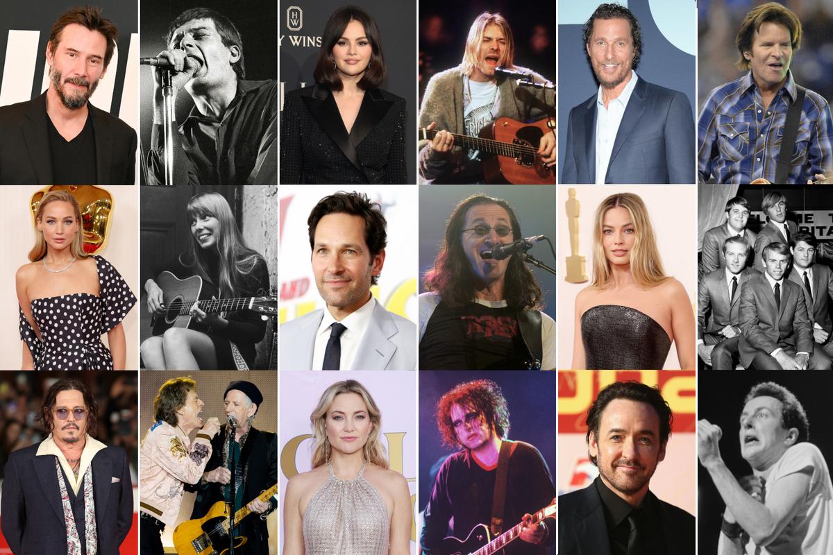 15 Hollywood Celebrities Name Their Favorite Classic Rock Acts