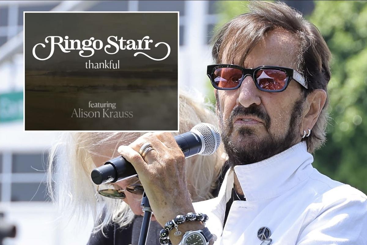 Ringo Starr Joined by Alison Krauss on New Single ‘Thankful’