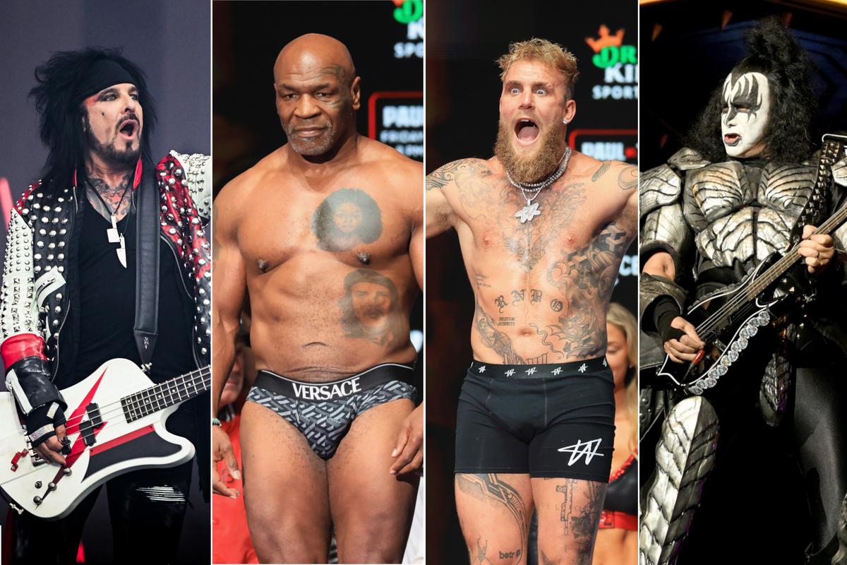 Nikki Sixx and Gene Simmons Weigh in on Tyson vs. Paul Fight