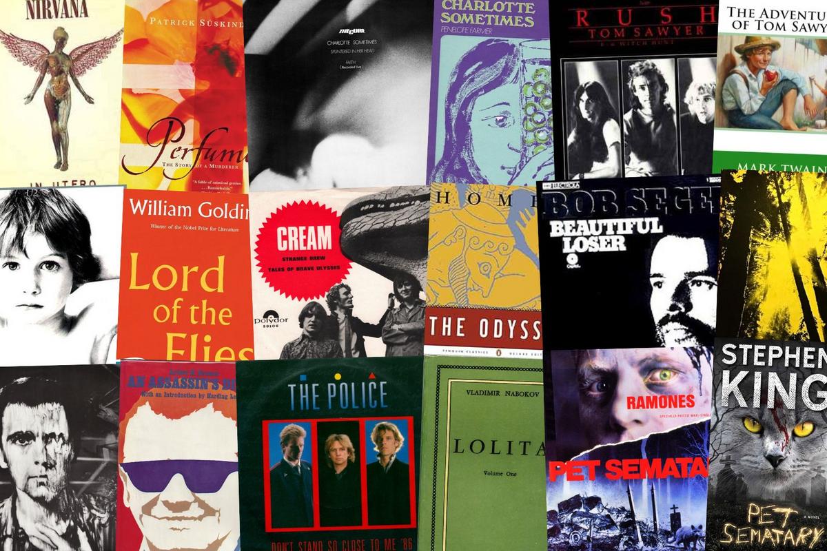 60 Rock Songs Inspired by Books and Literature