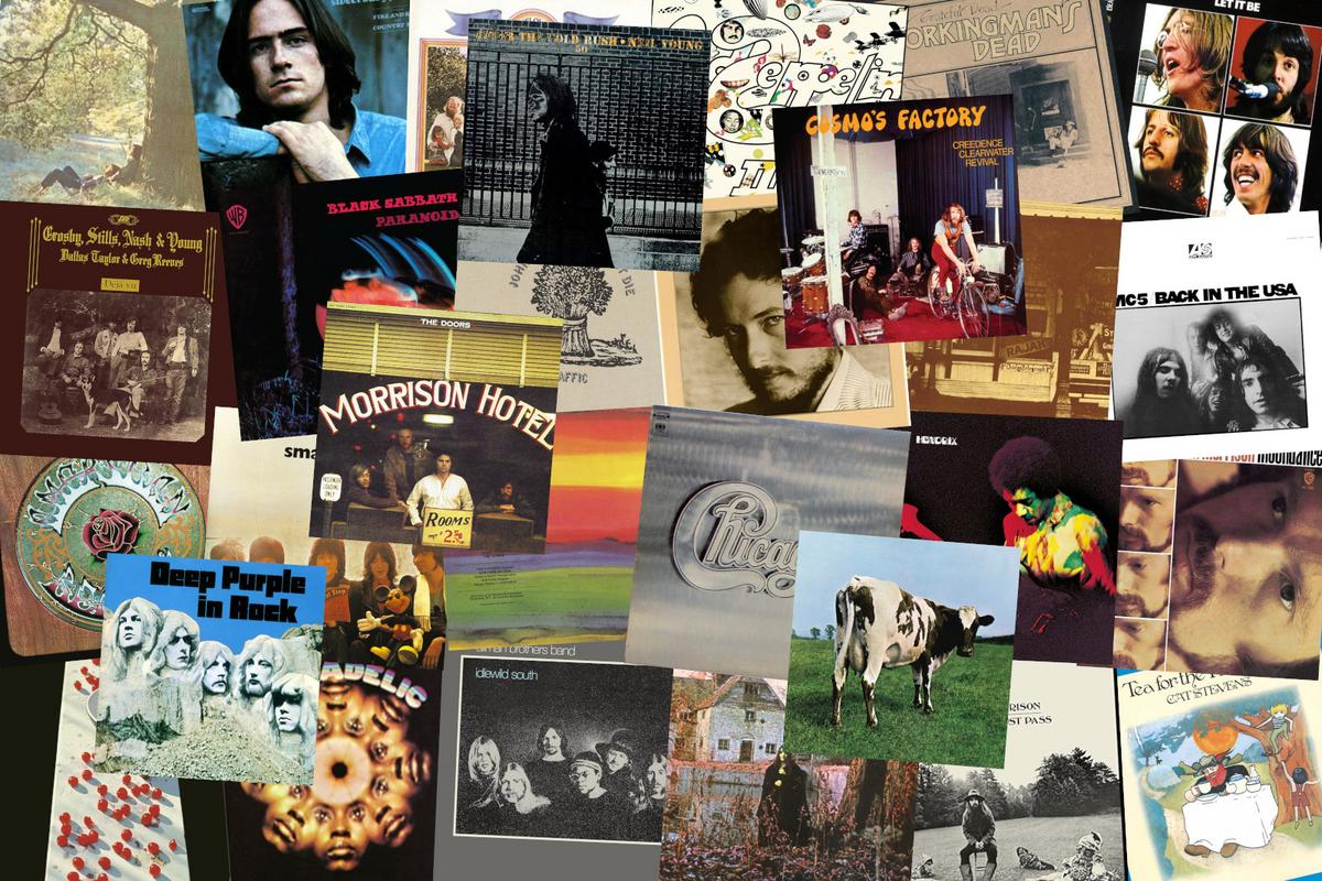 Top 40 Rock Albums of 1970